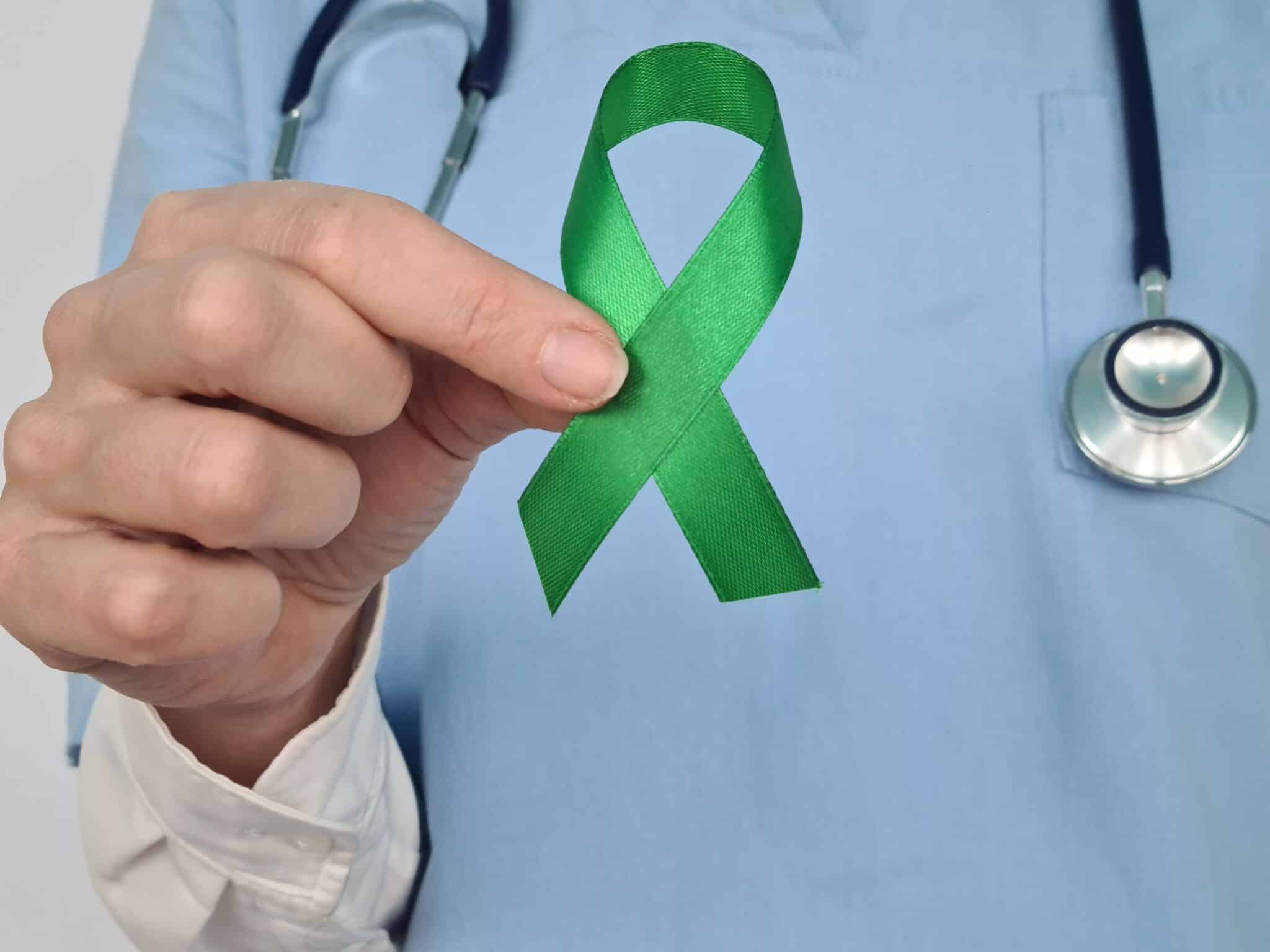 doctor with CP ribbon